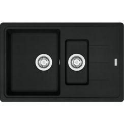 Franke Basis lavello in granito 78x50 cm nero 114.0676.284