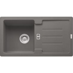 Franke Strada lavello in granito 78x43.5 cm grigio/grafite/inox 114.0676.325