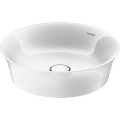 Duravit White Tulip lavabo 43x43 cm rotonda da appoggio bianco 23624300791