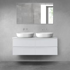 Set armadietto Oltens Vernal 60000700, piano sopra armadietto Oltens Vernal 63007700