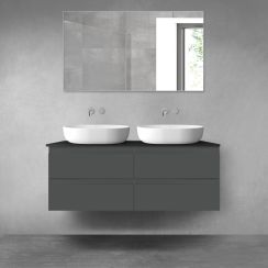 Set armadietto Oltens Vernal 60000400, piano sopra armadietto Oltens Vernal 63007300