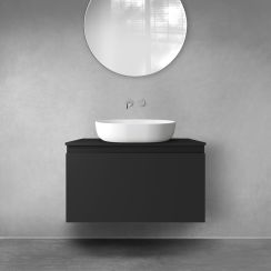 Set armadietto Oltens Vernal 60014300, piano sopra armadietto Oltens Vernal 63005300