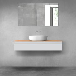 Set armadietto Oltens Vernal 60012700, piano sopra armadietto Oltens Vernal 63007060