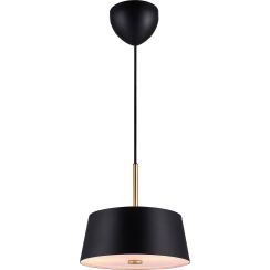 Nordlux Clasi lampada sospesa 3x10 W nero-oro 2312603003