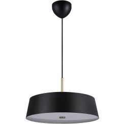 Nordlux Clasi lampada sospesa 3x15 W nero-oro 2312623003