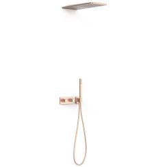 Tres B-System set doccia da incasso con termostato con soffione || 30725205OPM