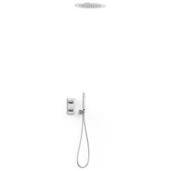 Tres Therm-Box set doccia da incasso con termostato si cromo 21125006