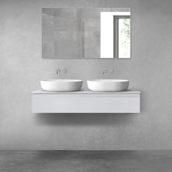 Set armadietto Oltens Vernal 60012700, piano sopra armadietto Oltens Vernal 63007700