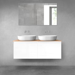Set armadietto Oltens Vernal 60013000, piano sopra armadietto Oltens Vernal 63007060