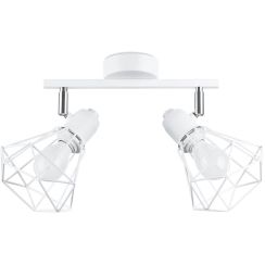 Sollux Lighting Artemis lampada da soffitto 2x40 W bianco SL.1103