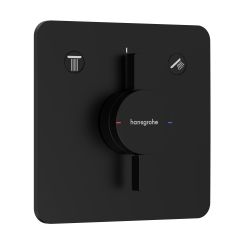 Hansgrohe DuoTurn rubinetto per vasca e doccia da incasso nero 75414670