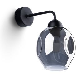 Sollux Lighting Fillan lampada da parete 1x60 W nero SL.1143
