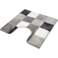 Kleine Wolke Caro tappetino da bagno 55x55 cm per WC grigio 5426179129