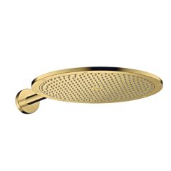 Axor ShowerSolutions soffione doccia con braccio 35x35 cm rotonda oro 26034990