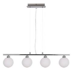 Candellux Raisa lampada sospesa 4x40 W bianco-cromo 34-01399