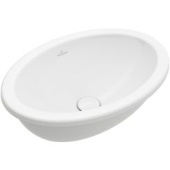 Villeroy & Boch Loop & Friends lavabo 50x36 cm ovale da incasso bianco 4A610101
