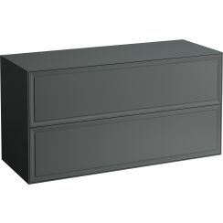 Laufen The New Classic armadietto con piano 117.5x45.5x60 cm sottolavabo sospeso grigio H4060260856271