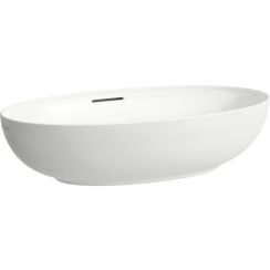 Laufen Il Bagno Alessi lavabo 70x38 cm ovale da appoggio bianco H8189784001091