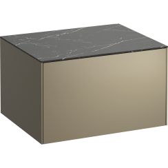 Laufen Sonar armadietto con piano 57.7x45.5x34 cm sottolavabo sospeso nero H4054000341421