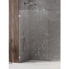 New Trendy Avexa parete doccia walk-in 90 cm cromo lucida/vetro trasparente EXK-1542