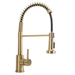 Rea Colin rubinetto da cucina verticale oro/oro antico REA-B4821