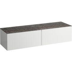 Laufen Il Bagno Alessi armadietto con piano 160x50x37 cm sottolavabo sospeso bianco H4323300972601