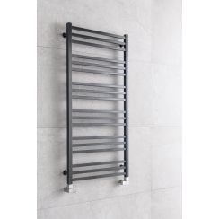 P.M.H. Avento radiatore da bagno decorativo 79x60 cm nero AV2B