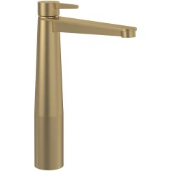 Villeroy & Boch Conum rubinetto per lavabo verticale oro TVW12700500076