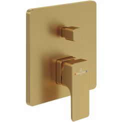 Villeroy & Boch Subway 3.0 rubinetto per vasca e doccia da incasso oro TVS11200300076