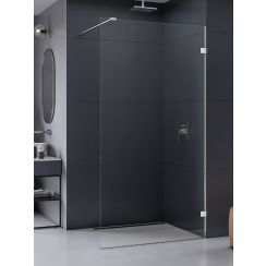 New Trendy Eventa parete doccia walk-in 90 cm cromo lucida/vetro trasparente EXK-4619