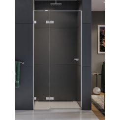 New Trendy Eventa porta doccia 90 cm a battente cromo lucida/vetro trasparente EXK-4452