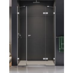 New Trendy Eventa porta doccia 130 cm a battente cromo lucida/vetro trasparente EXK-4463