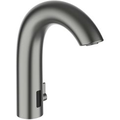 Laufen Curvetronic rubinetto per lavabo verticale elettronico acciaio HF707153423000