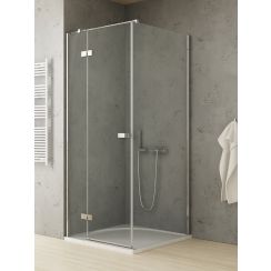 New Trendy Reflexa box doccia 120x80 cm rettangolare cromo lucida/vetro trasparente EXK-5152