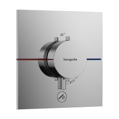 Hansgrohe ShowerSelect Comfort E rubinetto per doccia da incasso con termostato cromo 15575000