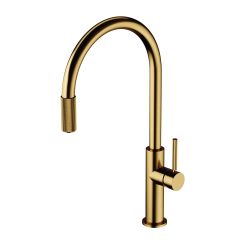 Omnires Switch rubinetto per filtro dell'acqua verticale oro/oro antico SW9057GLB