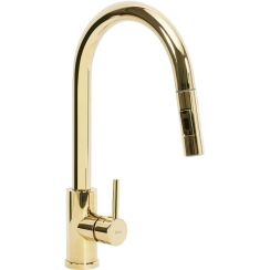 Rea Fresh rubinetto da cucina verticale oro/oro antico REA-B0669