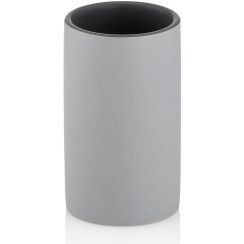 Kela Matsi bicchiere per lavarsi i denti nero-grigio 23710