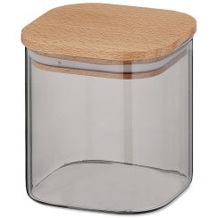 Kela Nea contenitore portaoggetti 10x10x11 cm grigio-marrone 10776
