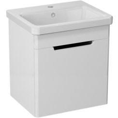 Sapho Ella armadietto 46.5x38.5x65 cm sottolavabo sospeso bianco EL055-3030