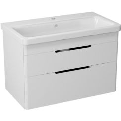 Sapho Ella armadietto 76.5x43x50 cm sottolavabo sospeso bianco EL080-3030