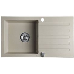 Sapho lavello in granito 78x44 cm beige GR7202
