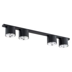 Emibig Nano lampada da soffitto 4x10 W nero 1310/4