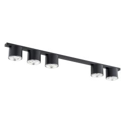 Emibig Nano lampada da soffitto 5x10 W nero 1310/5