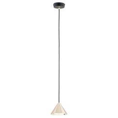 Emibig Elit lampada sospesa 1x12 W nero-oro 1329/1