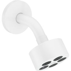 Axor One soffione doccia con braccio 7.3x7.3 cm rotonda bianco 48490700