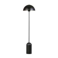 Emibig Kava lampada da terra 1x15 W bianco-nero 1307/LP1