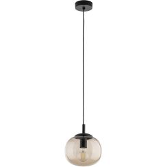 TK Lighting Vibe lampada sospesa 1x15 W nero 5826