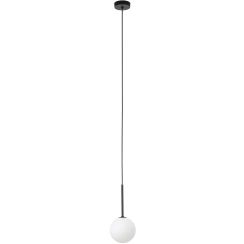 TK Lighting Martin lampada sospesa 1x6 W bianco-nero 4502