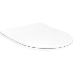 Rea Carlo Mini copriwater a discesa lenta bianco REA-C6001
